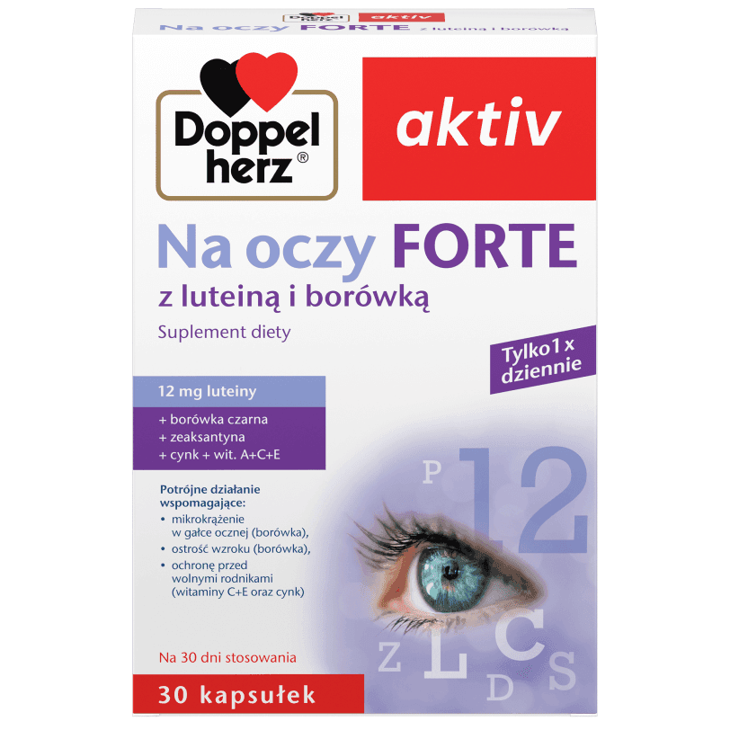 Doppelherz Aktiv Na Oczy Forte 30 kapsułek
