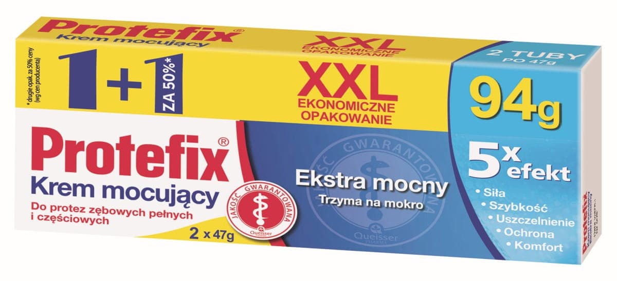Protefix Ekstra Mocny Krem mocujący XXL 94 g