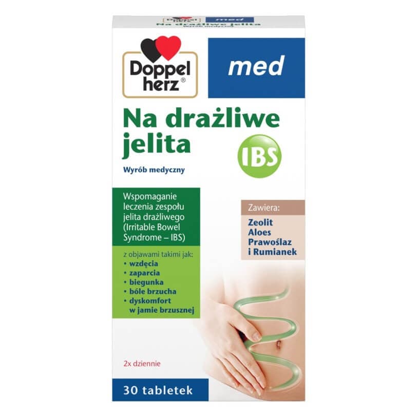 Doppelherz Med Na drażliwe jelita 30 tabletek