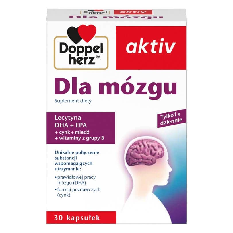 Doppelherz Aktiv Dla mózgu 30 kapsułek