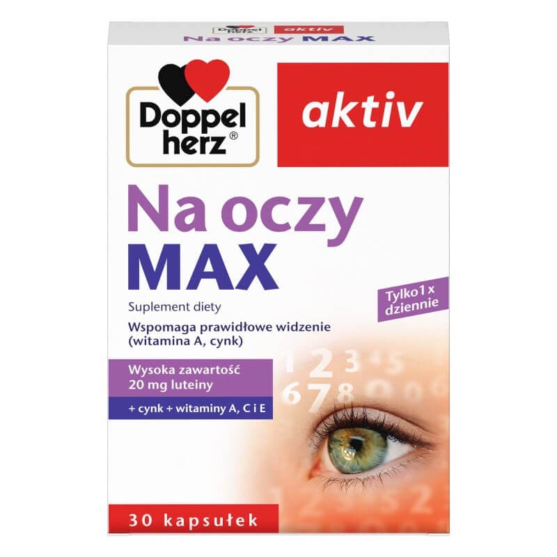 Doppelherz Aktiv Na Oczy Max 30 kapsułek
