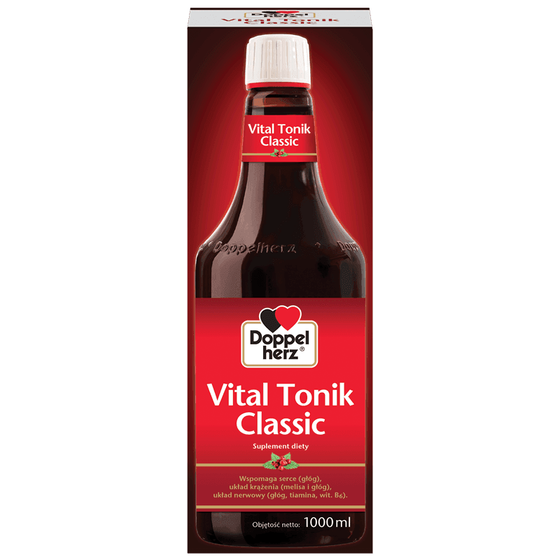 Doppelherz Vital Tonik Classic bez alkoholu płyn 1 l
