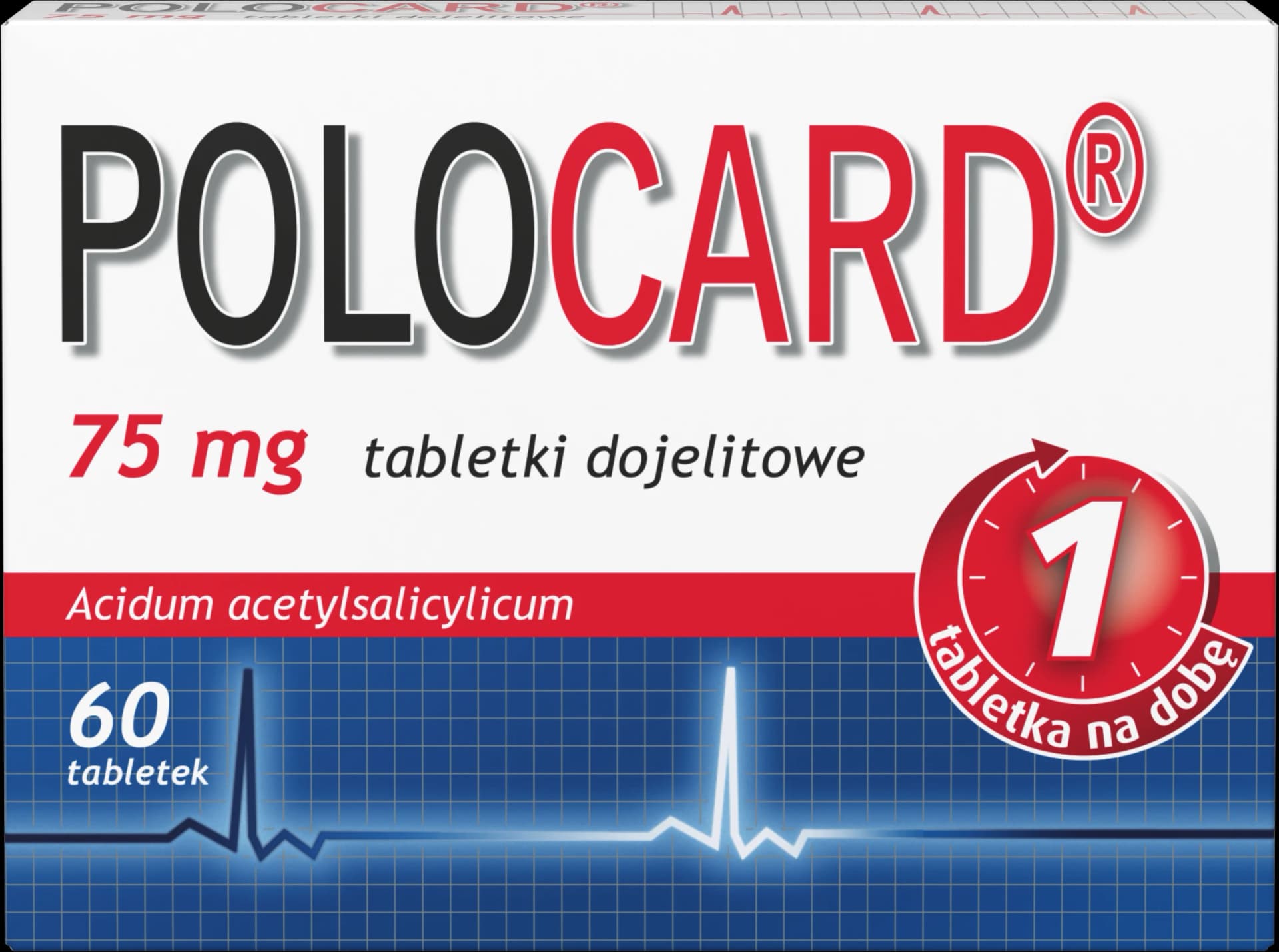Polocard 75 mg 60 tabletek