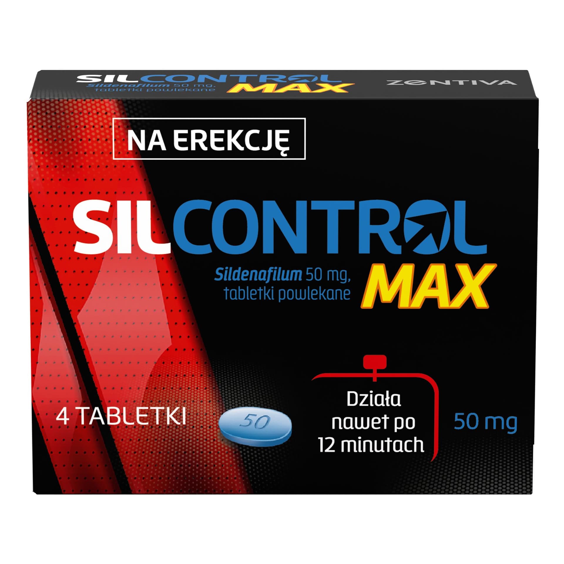 Silcontrol MAX 4 tabletki