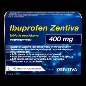 Ibuprofen Zentiva 400 mg 50 tabletek