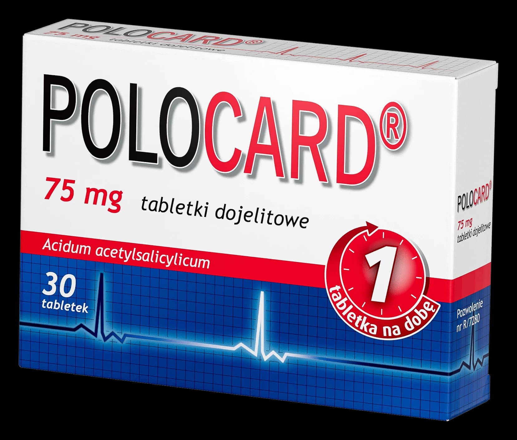Polocard 75 mg 30 tabletek