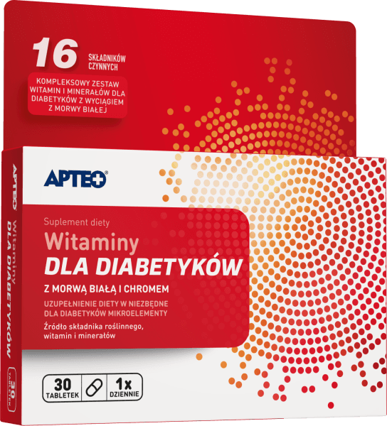 Witaminy Dla Diabetyków APTEO 30 tabletek