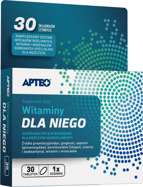 Witaminy Dla Niego APTEO 30 tabletek