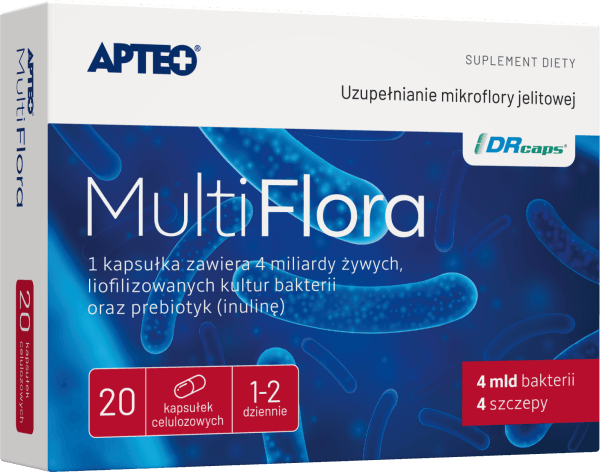 MultiFlora APTEO 20 kapsułek celulozowych