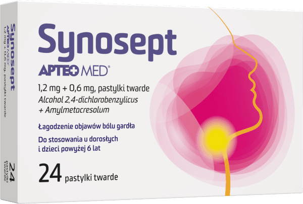 Synosept APTEO MED 24 pastylki twarde