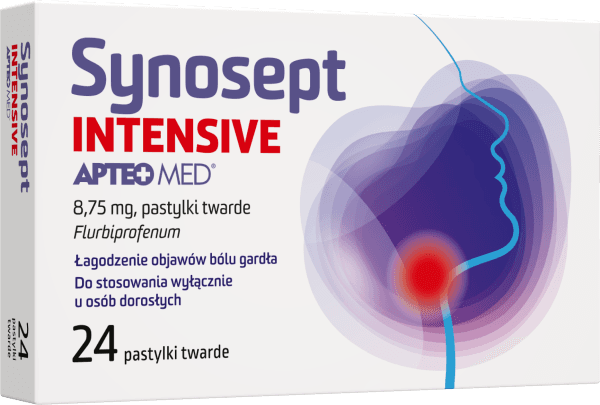 Synosept Intensive APTEO MED 24 pastylki twarde