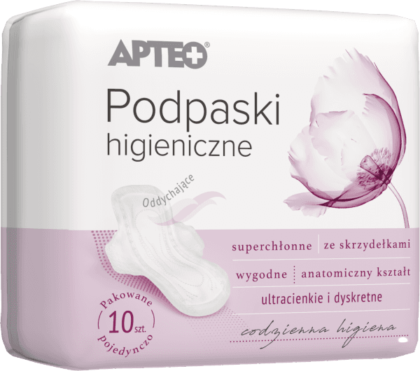 Podpaski higieniczne APTEO 10 sztuk