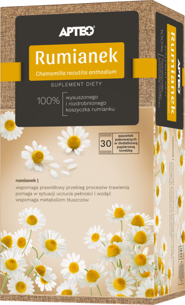 Rumianek APTEO zioła do zaparzania 30 saszetek