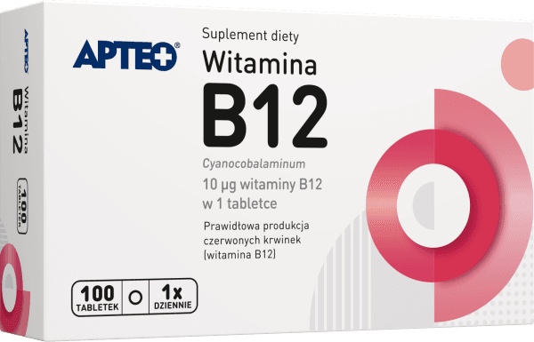 Witamina B12 APTEO 100 tabletek