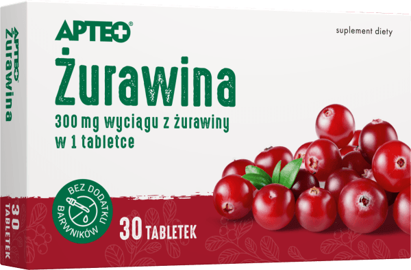 Żurawina APTEO 30 kapsułek