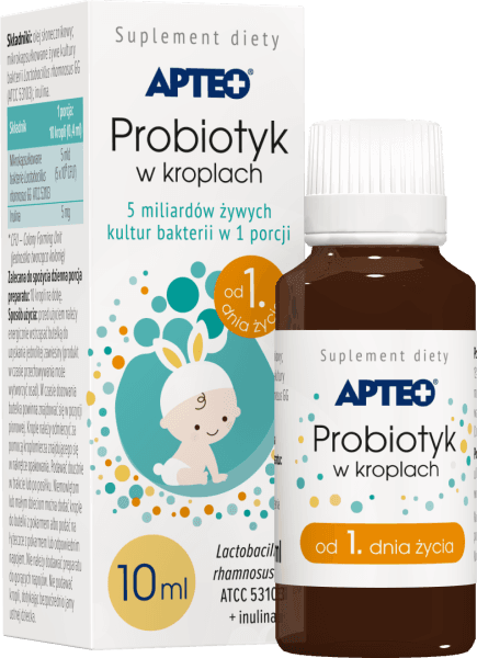 Probiotyk w kroplach dla dzieci APTEO 10ml