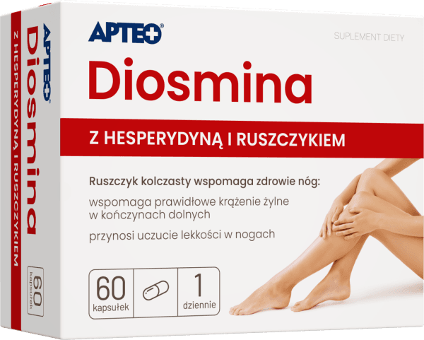 Diosmina APTEO 60 kapsułek