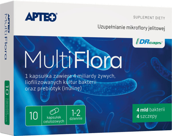 MultiFlora APTEO 10 kapsułek celulozowych