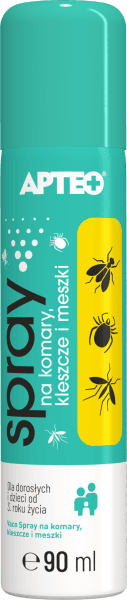 Spray na komary, kleszcze i meszki APTEO 90ml