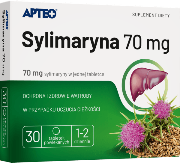 Sylimaryna 70 mg APTEO 30 tabletek powlekanych