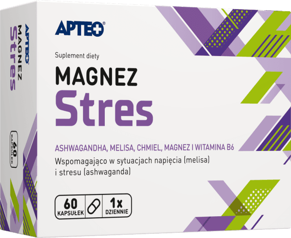 Magnez Stres APTEO 60 kapsułek