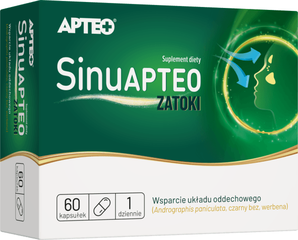 SinuAPTEO Zatoki 60 kapsułek