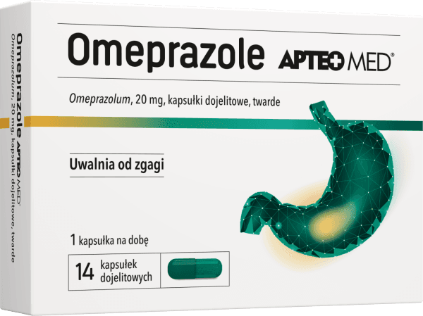 Omeprazole APTEO MED 14 kapsułek dojelitowych