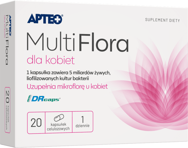 Multiflora dla kobiet APTEO 20 kapsułek celulozowych