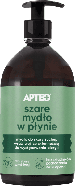 Mydło szare w płynie APTEO 500ml