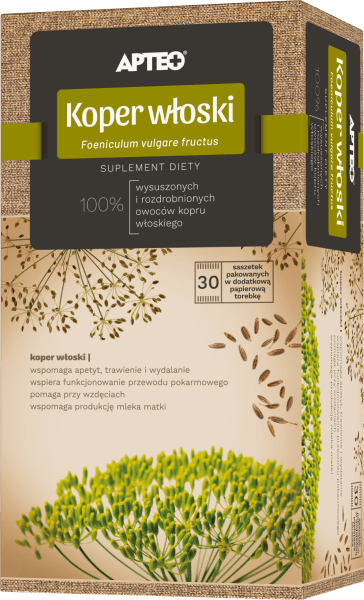 Koper włoski APTEO zioła do zaparzania 30 saszetek