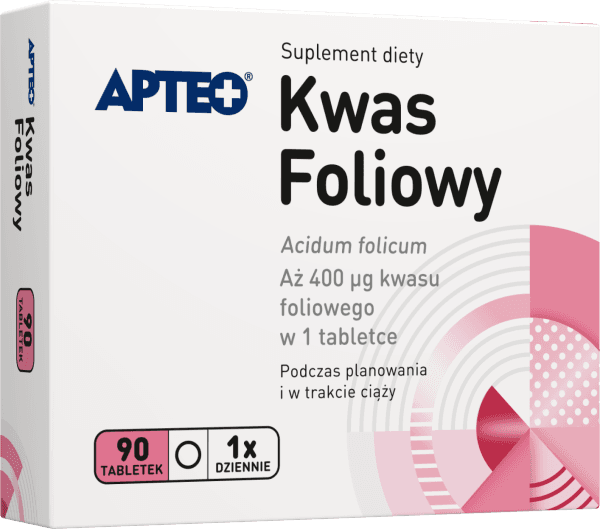 Kwas foliowy APTEO 90 tabletek
