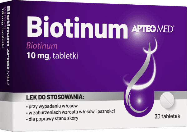 Biotinum APTEO MED 30 tabletek