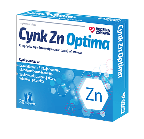Rodzina Zdrowia Cynk Zn Optima 30 tabletek