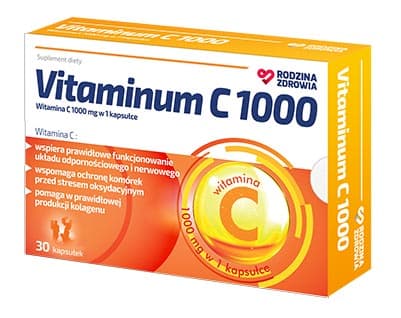 Rodzina Zdrowia Vitaminum C 1000 30 kapsułek