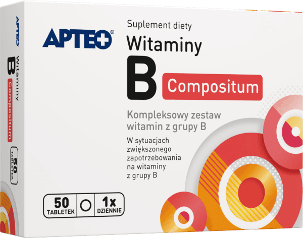 Witaminy B Compositum APTEO 50 tabletek