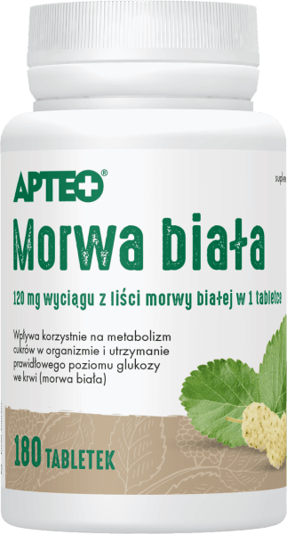 Morwa biała APTEO 180 tabletek