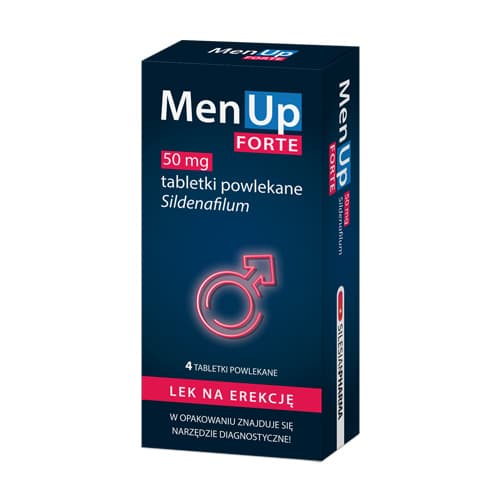 Menup Forte 50 mg 4 tabletki powlekane