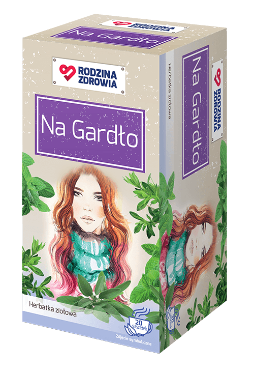 Rodzina Zdrowia Na Gardło zioła do zaparzania 20 saszetek