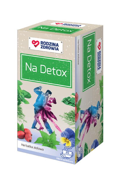Rodzina Zdrowia Na Detox zioła do zaparzania 20 saszetek