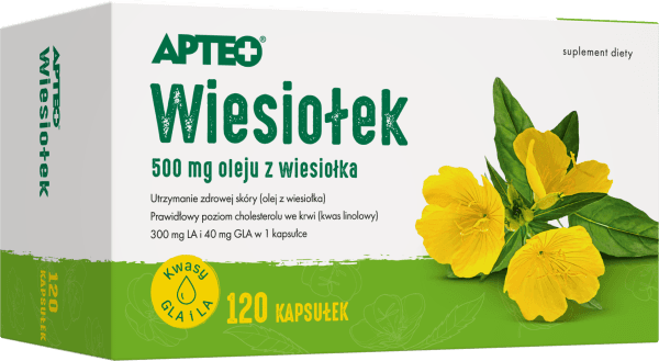 Wiesiołek APTEO 120 kapsułek