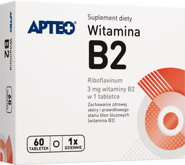Witamina B2 APTEO 60 tabletek
