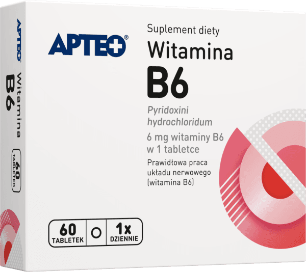 Witamina B6 APTEO 60 tabletek
