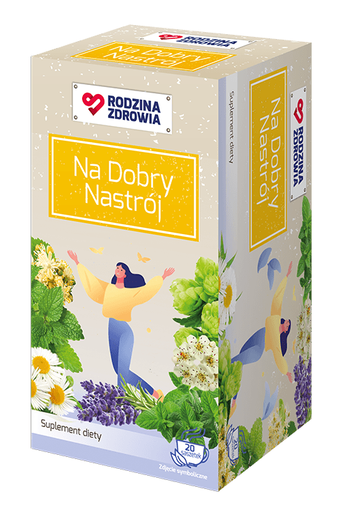 Rodzina Zdrowia Na Dobry Nastrój zioła do zaparzania 20 saszetek