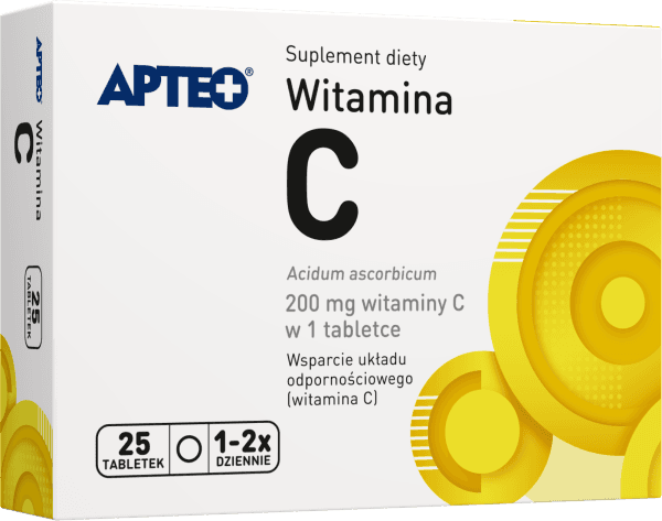Witamina C APTEO 25 kapsułek