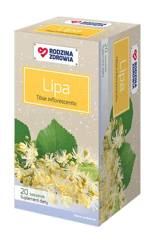 Rodzina Zdrowia Lipa zioła do zaparzania 20 saszetek