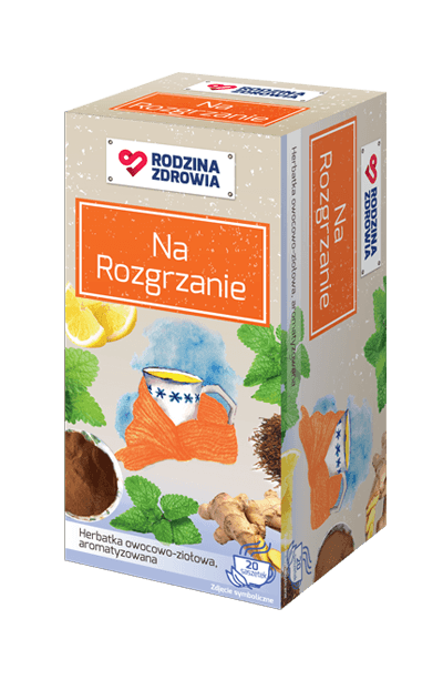 Rodzina Zdrowia Na Rozgrzanie zioła do zaparzania 20 saszetek