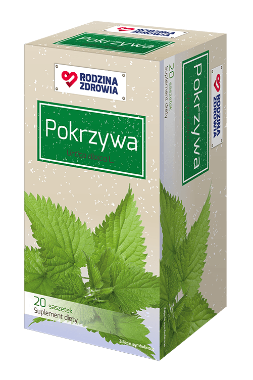 Rodzina Zdrowia Pokrzywa zioła do zaparzania 20 saszetek