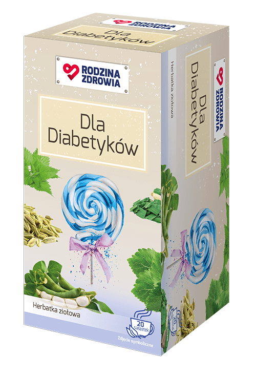 Rodzina Zdrowia Dla Diabetyków zioła do zaparzania 20 saszetek