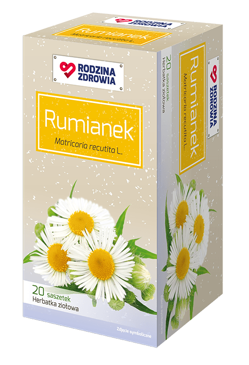 Rodzina Zdrowia Rumianek zioła do zaparzenia 20 saszetek