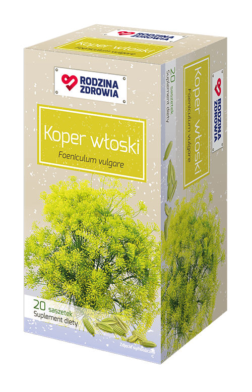 Rodzina Zdrowia Koper Włoski zioła do zaparzania 20 saszetek